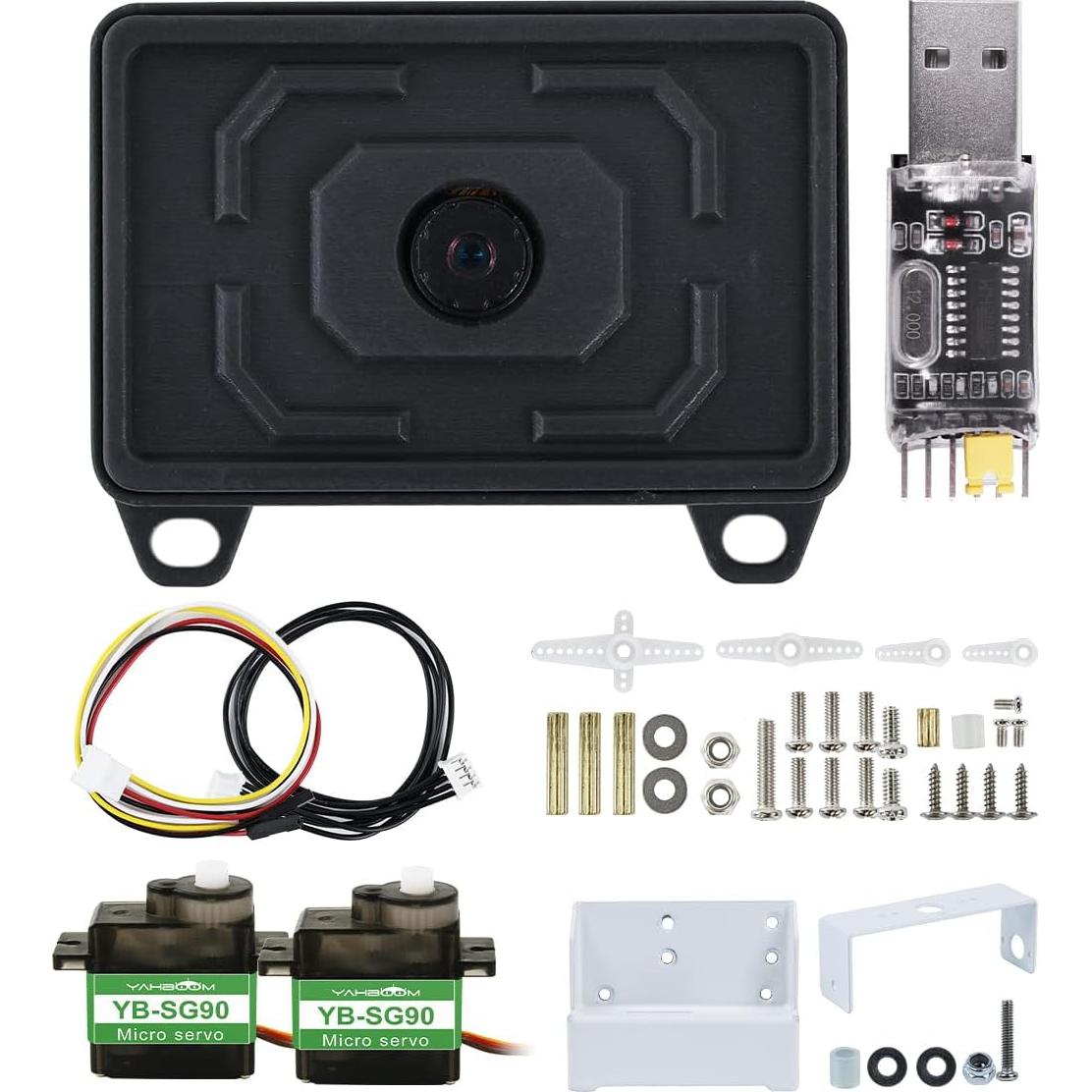 Módulo de Cámara ROS-WiFi Yahboom 2MP Soporte 2DOF