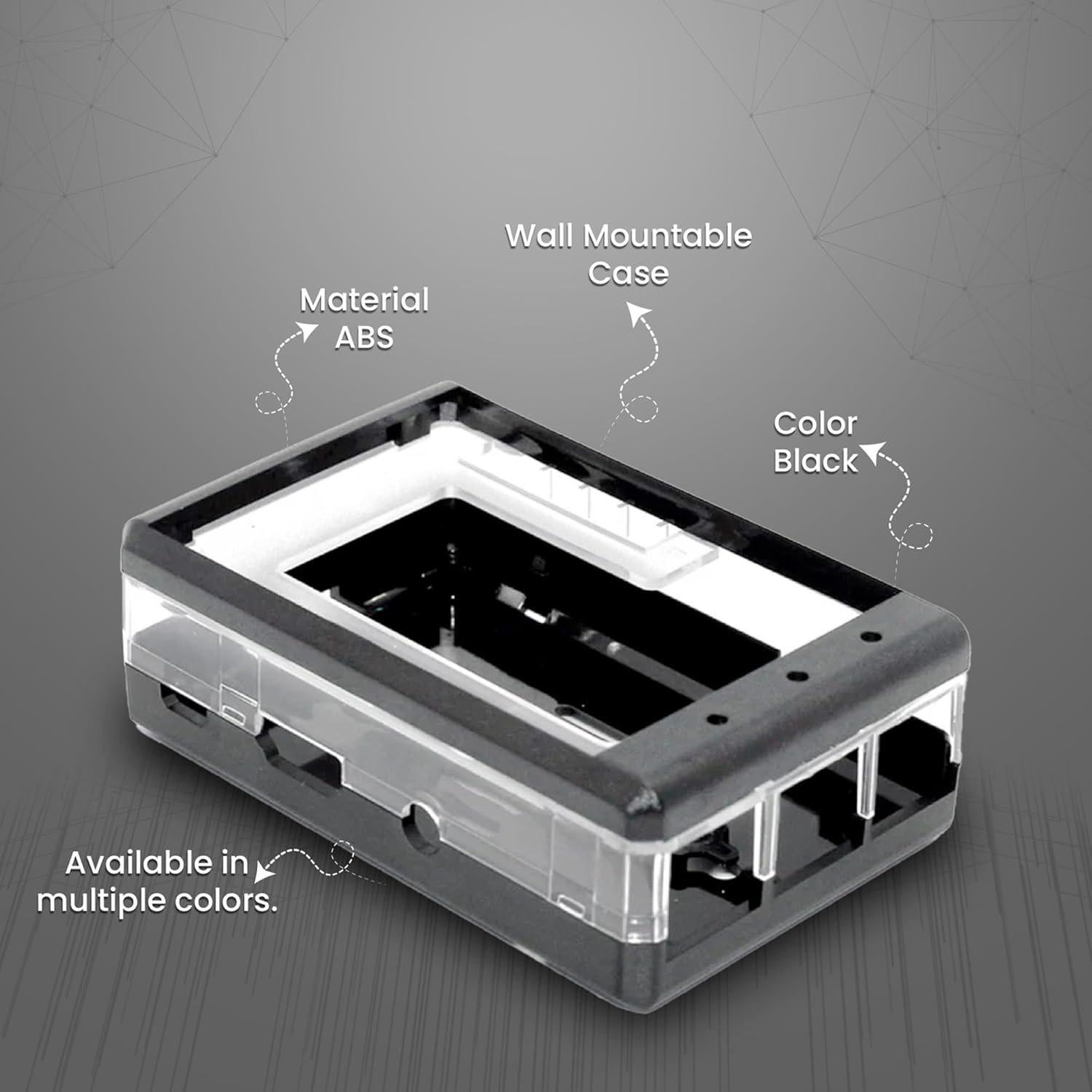 Caja Transparente SB Components para TFT LCD 3.2" Raspberry Pi