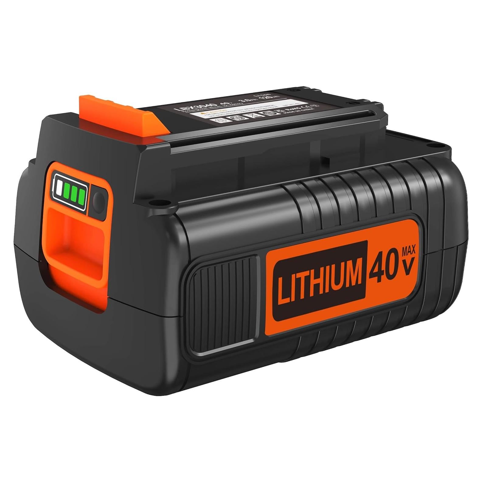 Batería de Litio 40V 3.0Ah Black+Decker Reemplazo S SKSTYLE