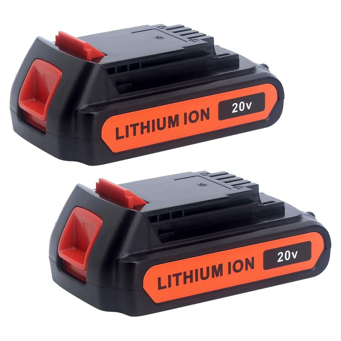 Batería de Litio Biswaye 4.0Ah 20V Compatible Black & Decker