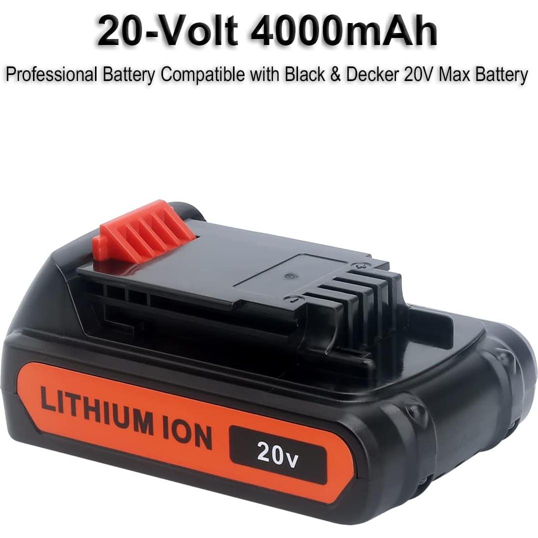 Batería de Litio Biswaye 4.0Ah 20V Compatible Black & Decker