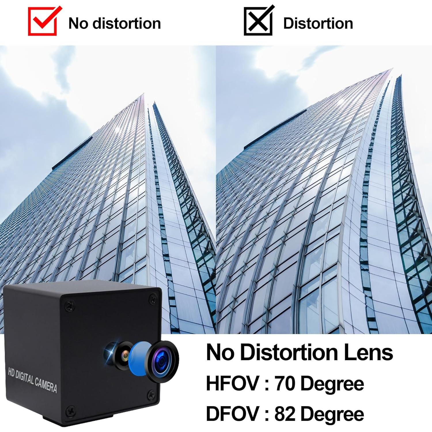 Cámara USB MMlove 48MP Autofoco 4K 30FPS Lente 70°