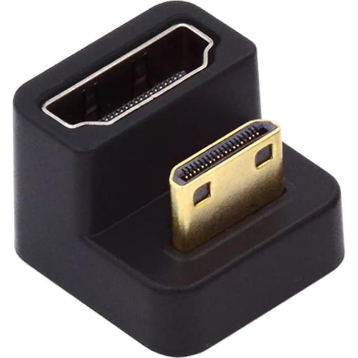 Adaptador HDMI Mini 1.4 Macho a Hembra 360 Grados NFHK