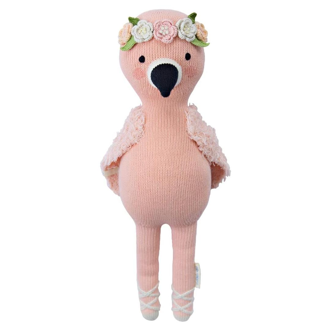 Muñeca Tejida a Mano Cuddle + Kind Penelope Flamenco 33 cm