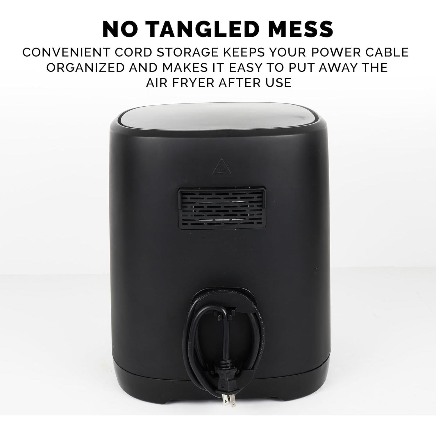 Freidora de Aire Táctil Kalorik 7 Cuartos Negra 1500W