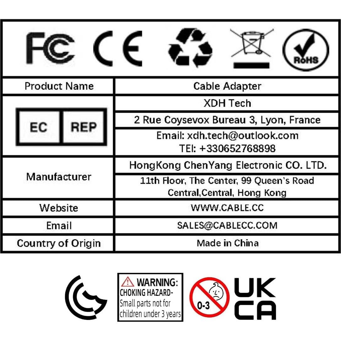 Adaptador Extensión SD a SD Chenyang 25cm FPC