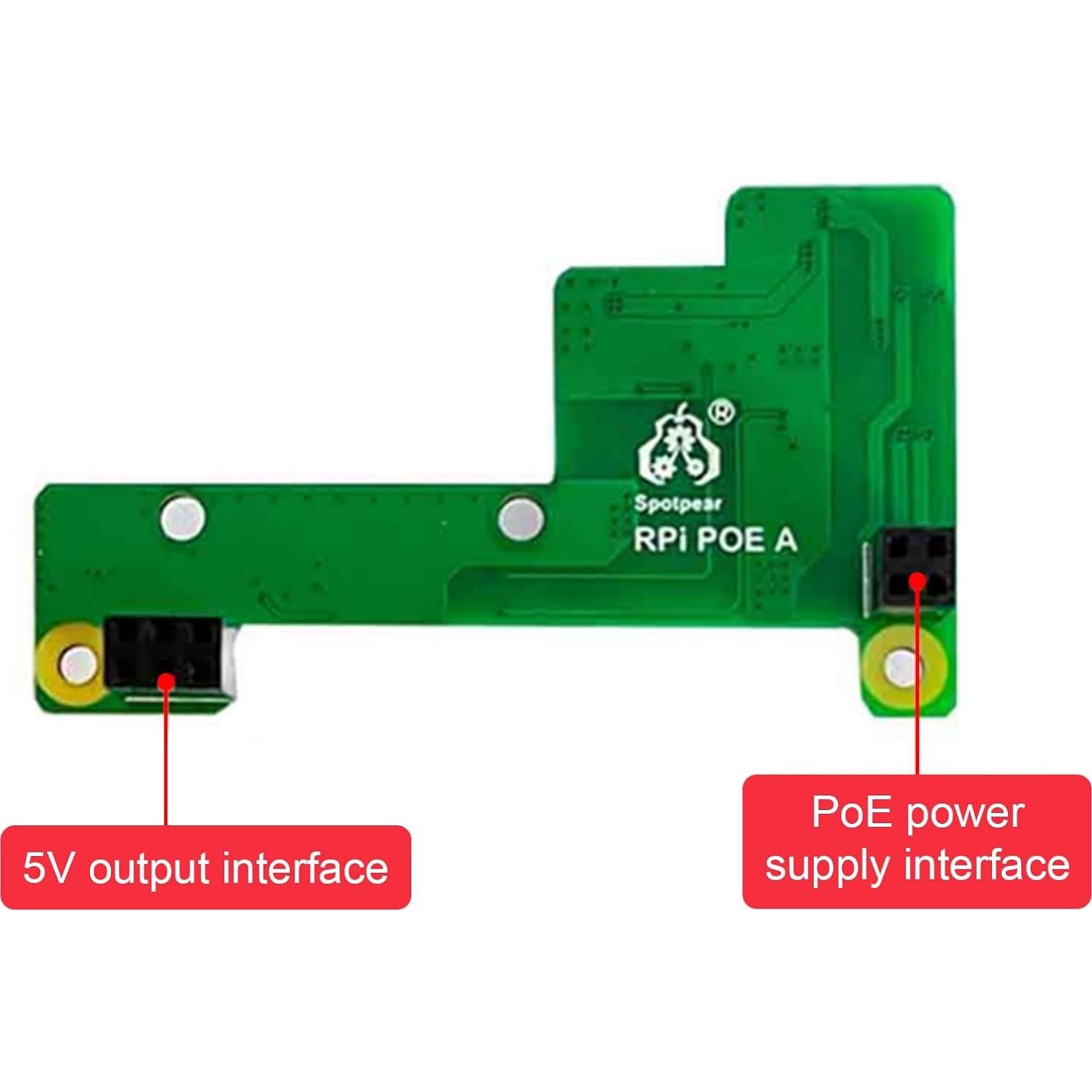 Módulo POE para Raspberry Pi 3B+/4B con Ventilador Viprh