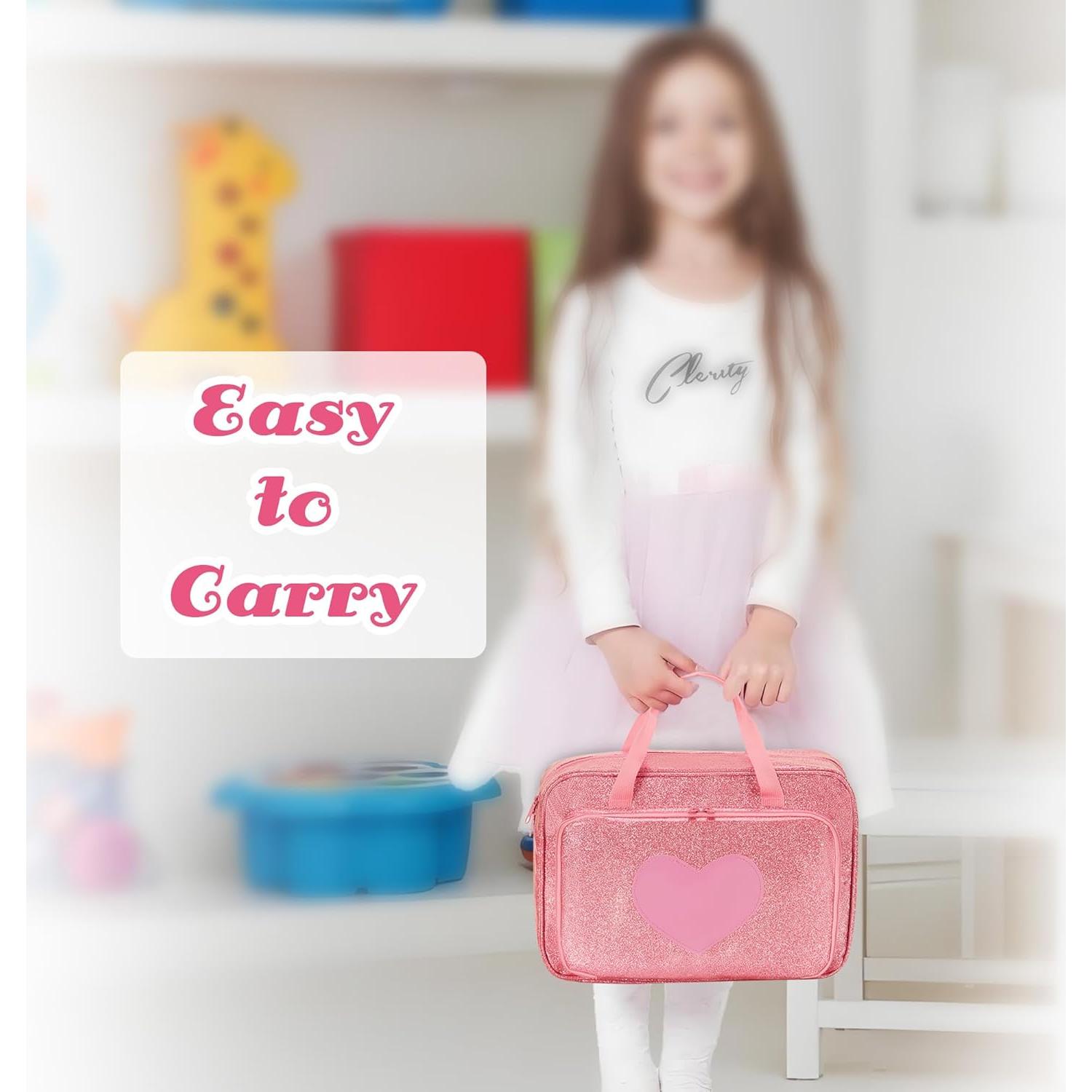 Funda de Transporte LoDrid Rosa para Muñecas de 30 cm