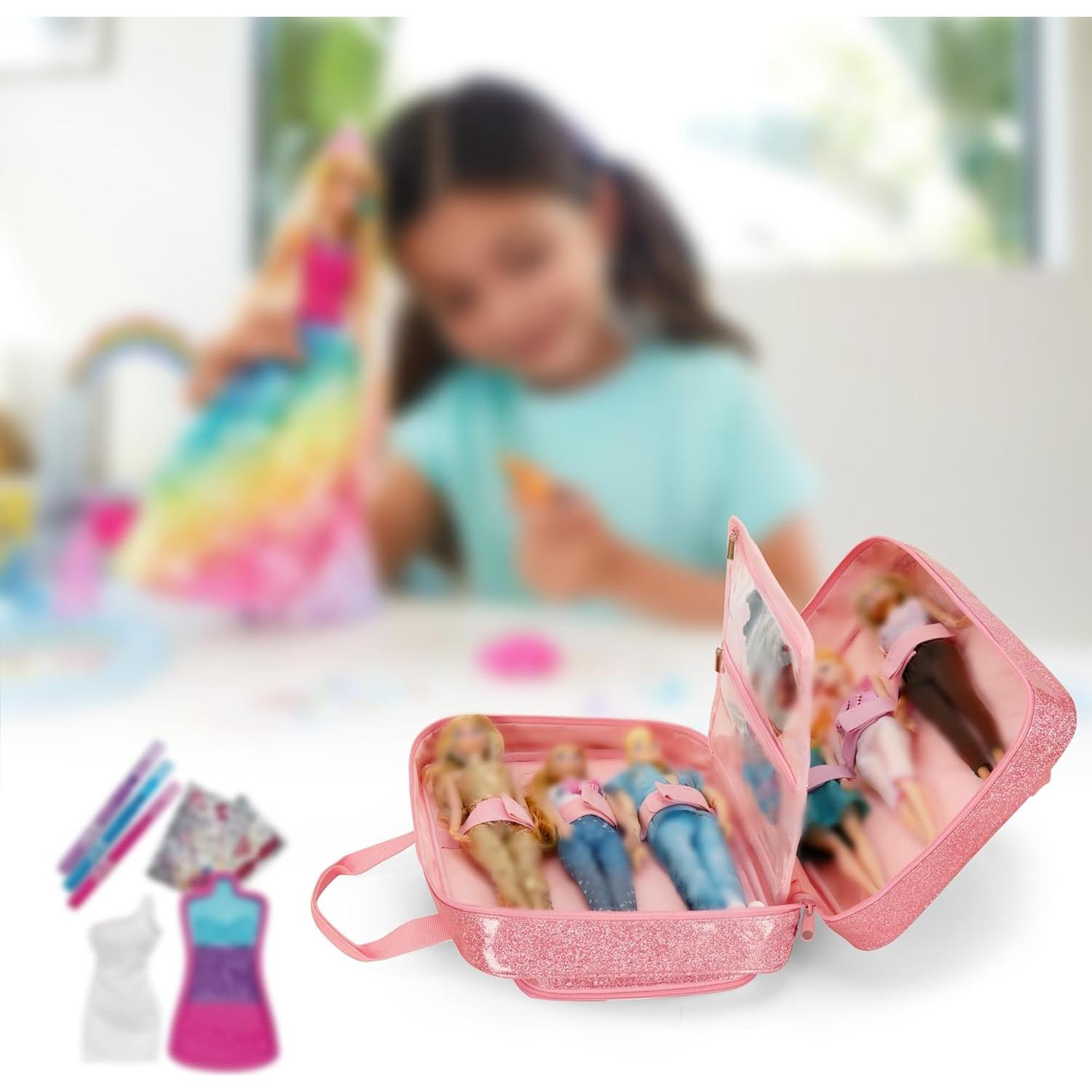 Funda de Transporte LoDrid Rosa para Muñecas de 30 cm