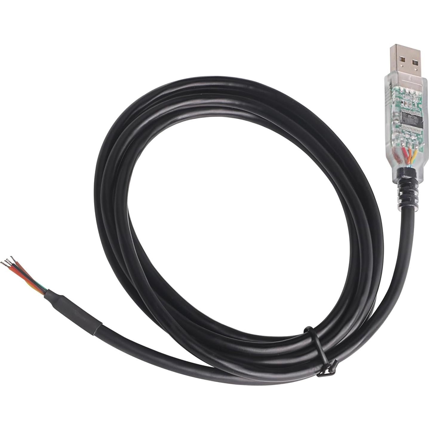 Cable Serial TTL USB 3.3V 5V FTDI 1.8m 6 Pines para Raspberry Pi