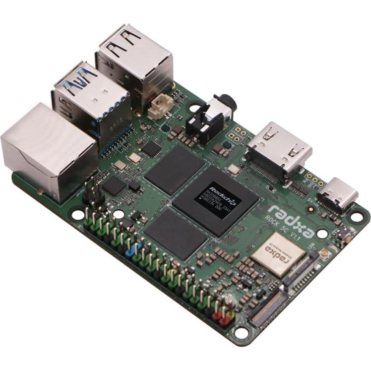 Computadora de Placa Única Radxa ROCK 5C 2GB, HDMI 8K, Ethernet Gigabit