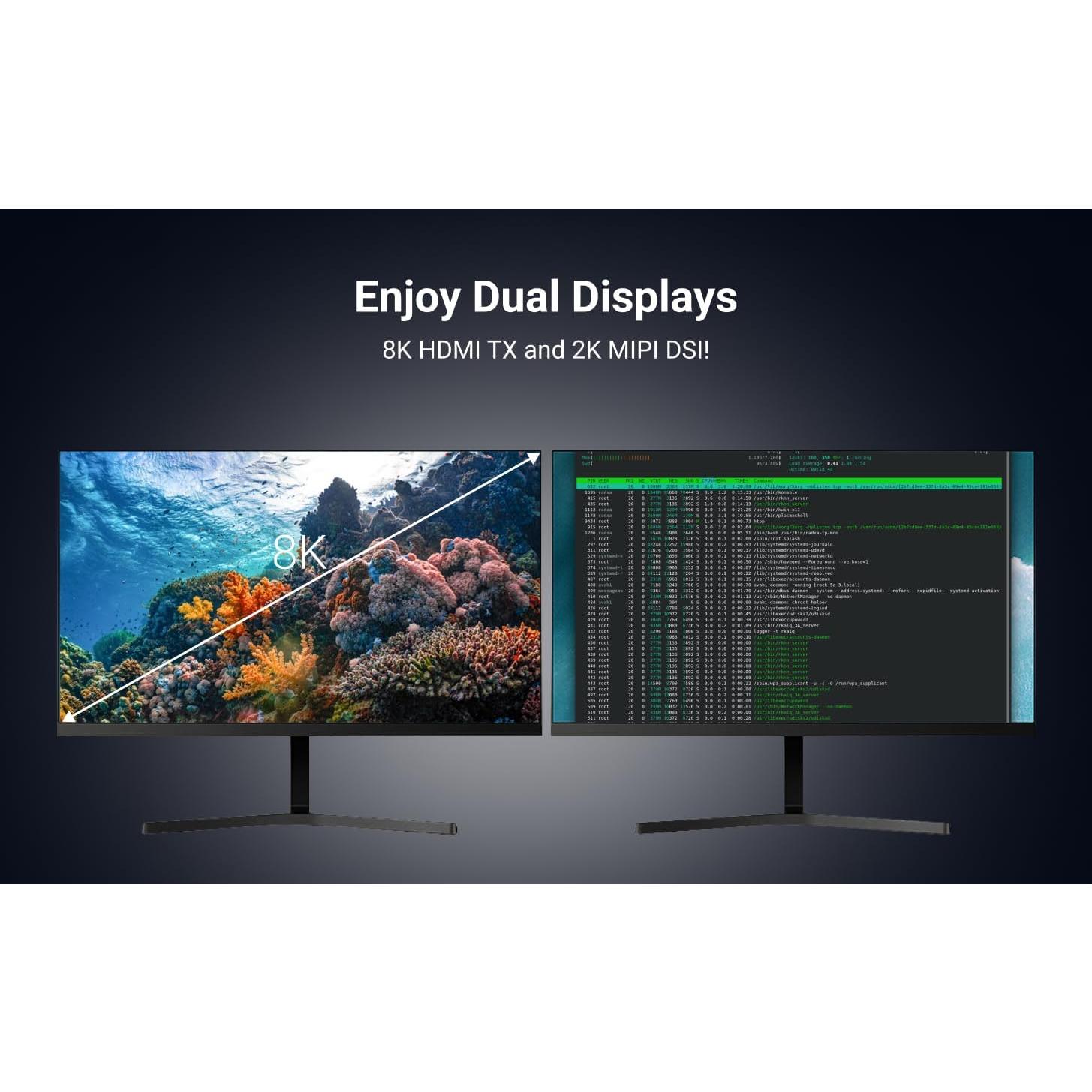 Computadora de Placa Única Radxa ROCK 5C 2GB, HDMI 8K, Ethernet Gigabit