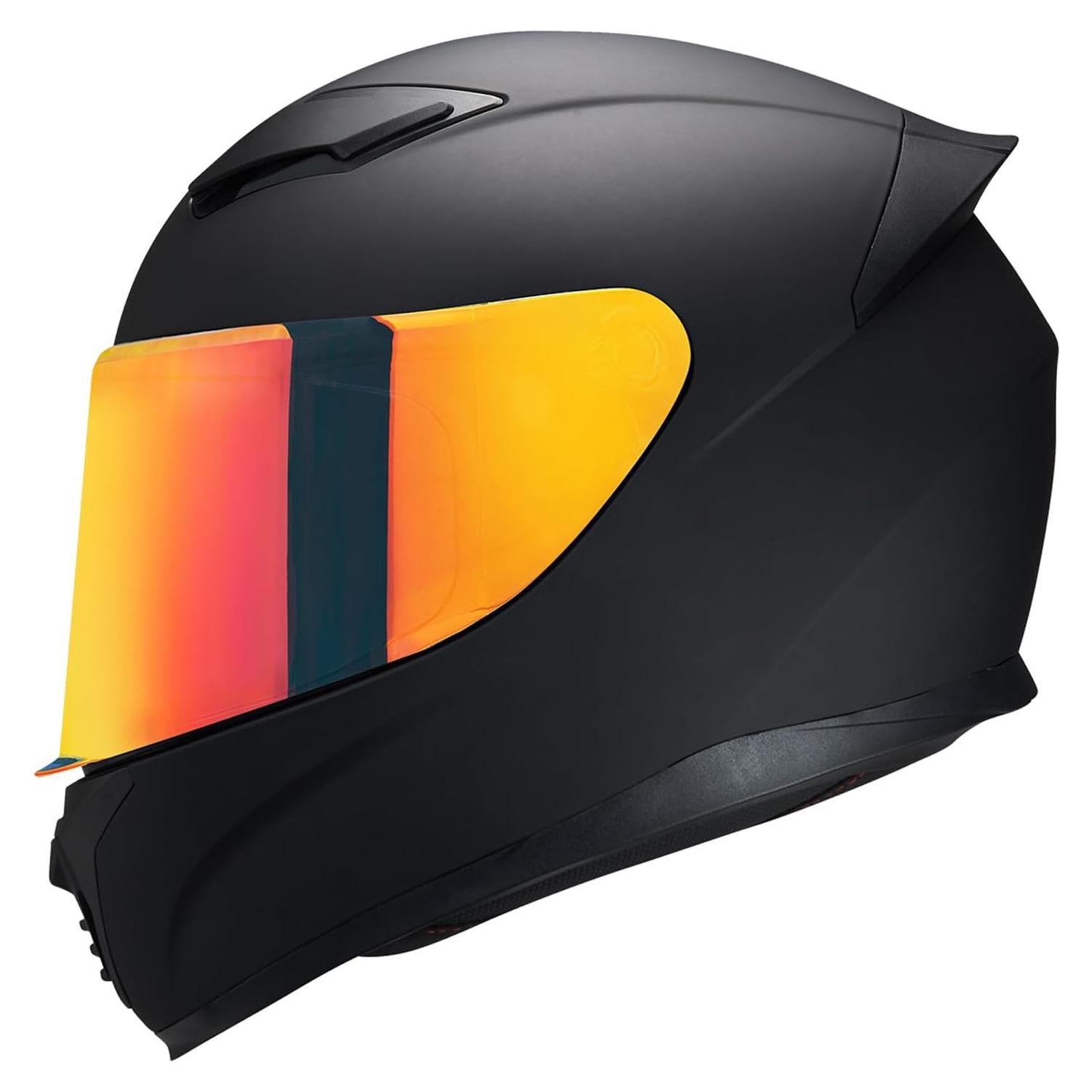 Casco Integral JQF Gear WS-607 Negro Mate XL para Motocicleta