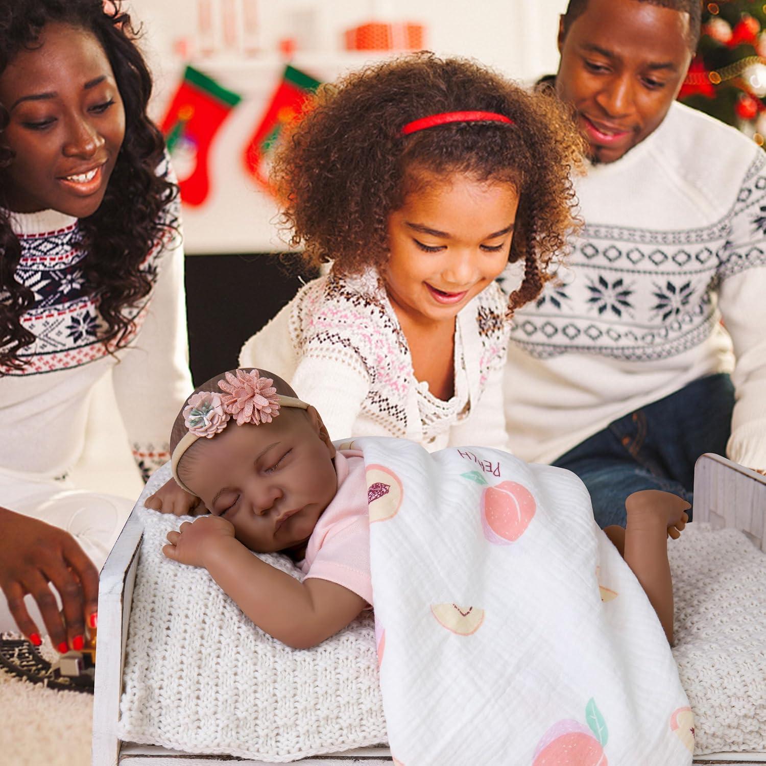 Muñeca Bebé Reborn Milidool 18" Realista con Accesorios