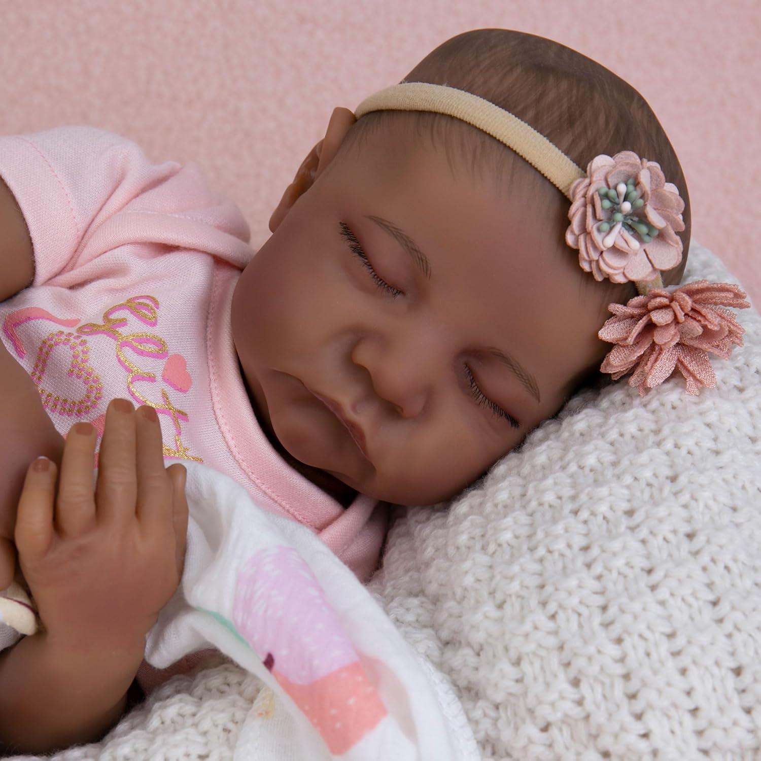 Muñeca Bebé Reborn Milidool 18" Realista con Accesorios