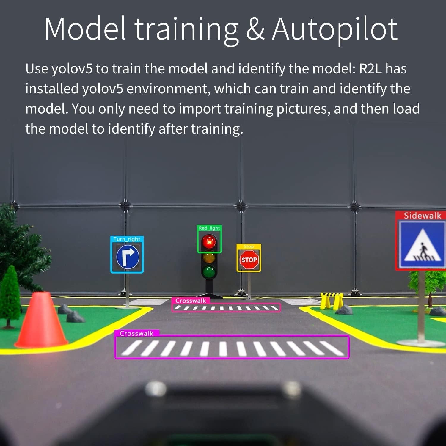 Kit Robótico Yahboom R2L con Piloto Automático y Jetson Nano