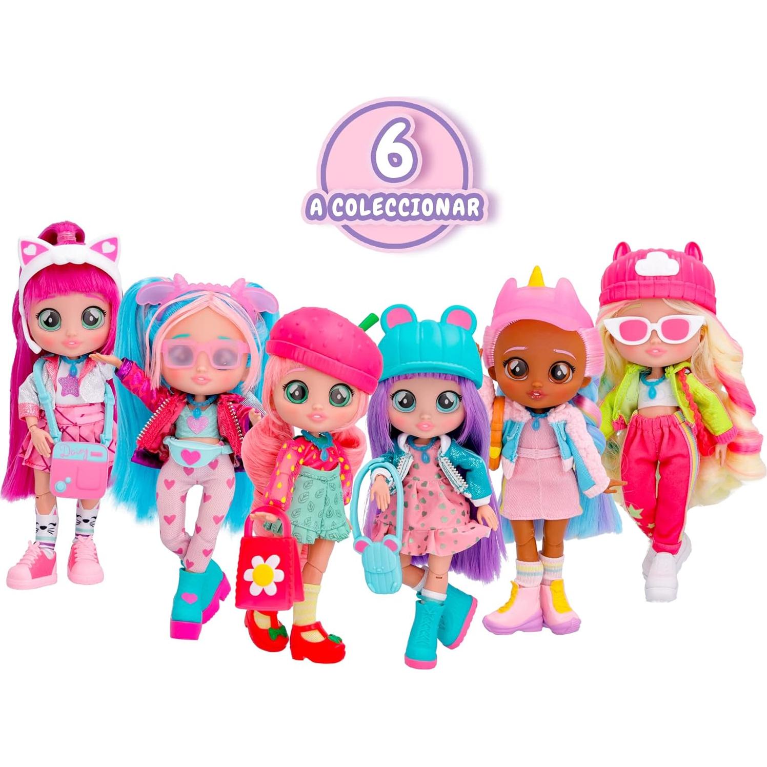 Muñeca Cry Babies BFF Lala 19.8 cm con 9+ Sorpresas y Accesorios