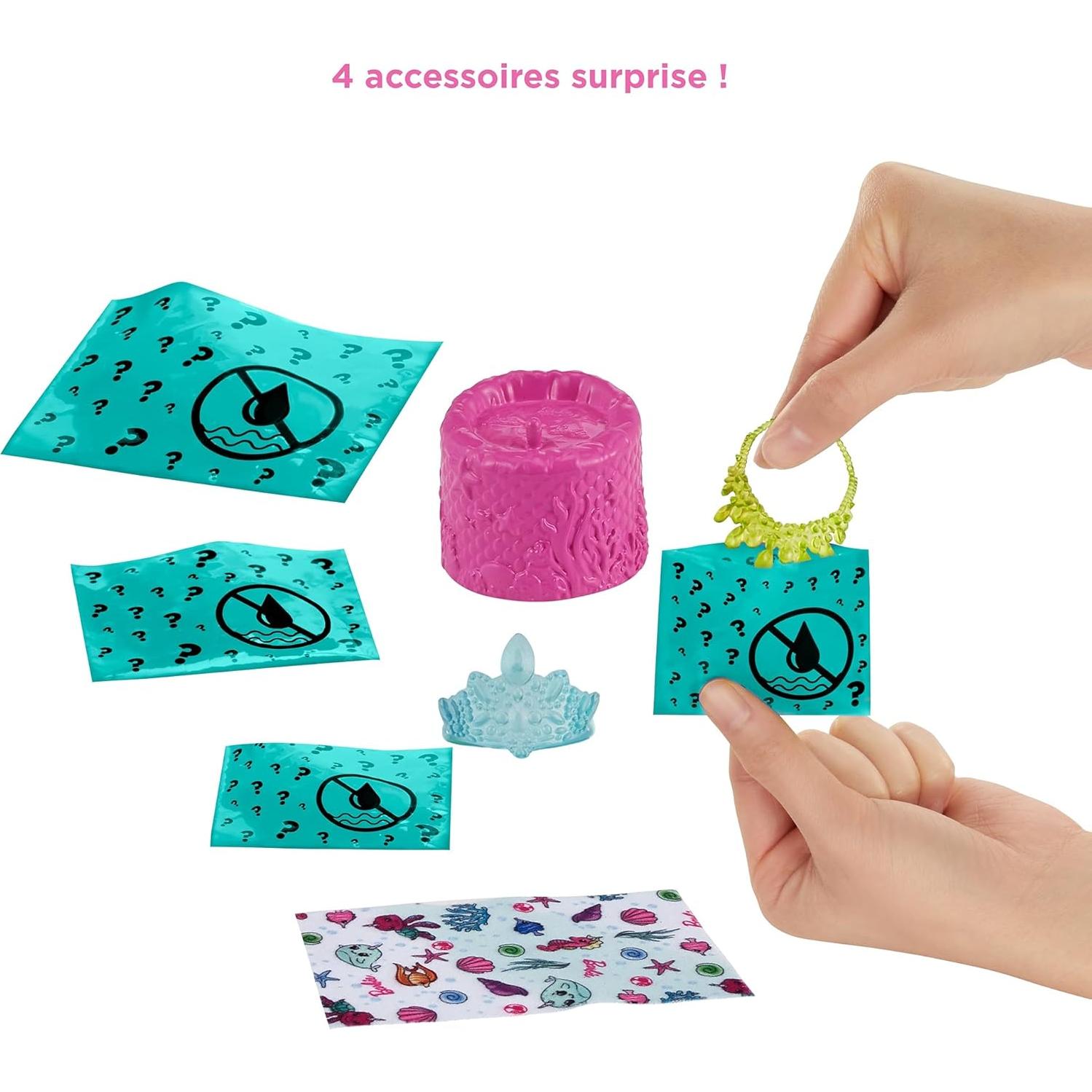 Barbie Revelación de Color Animales Marinos con Concha