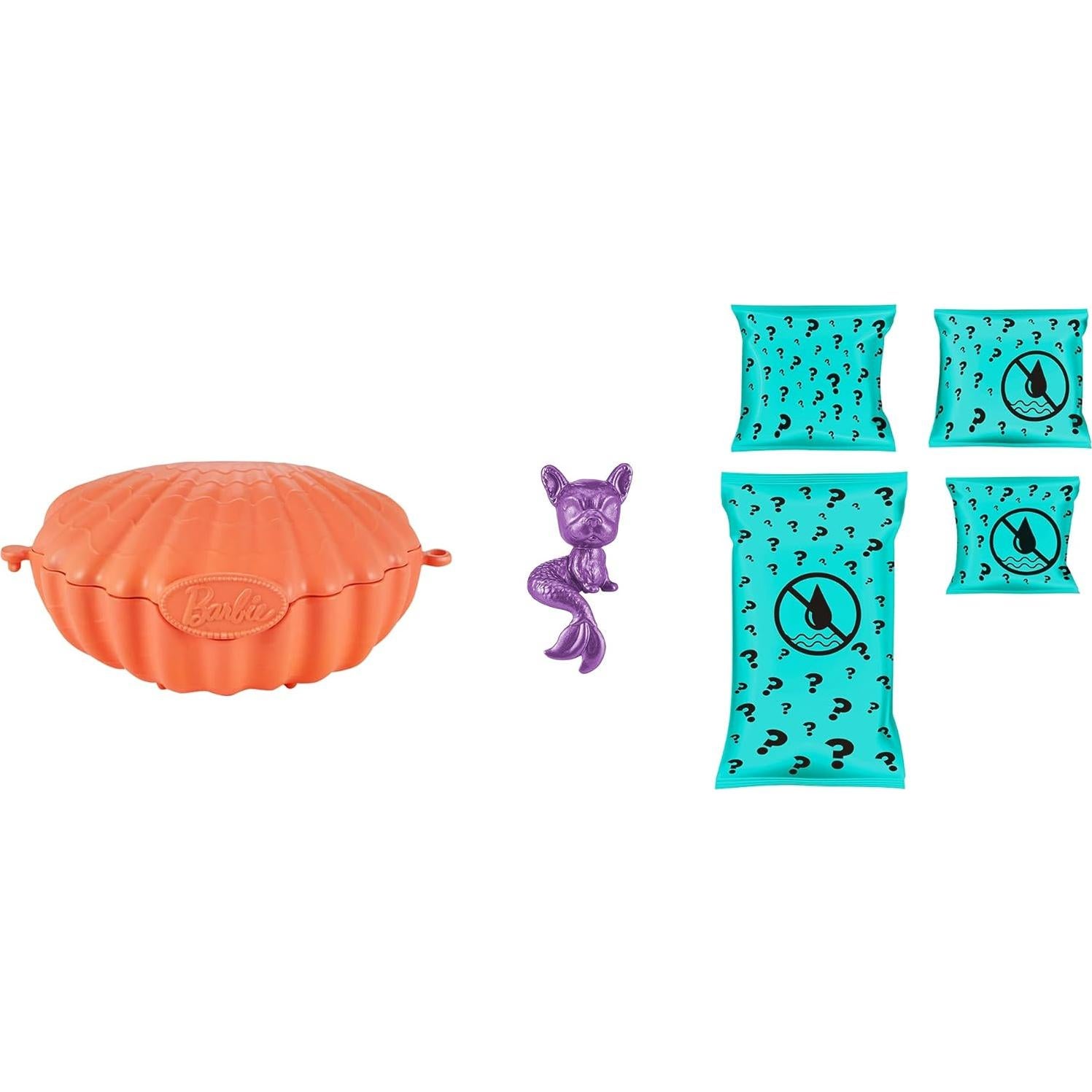 Barbie Revelación de Color Animales Marinos con Concha