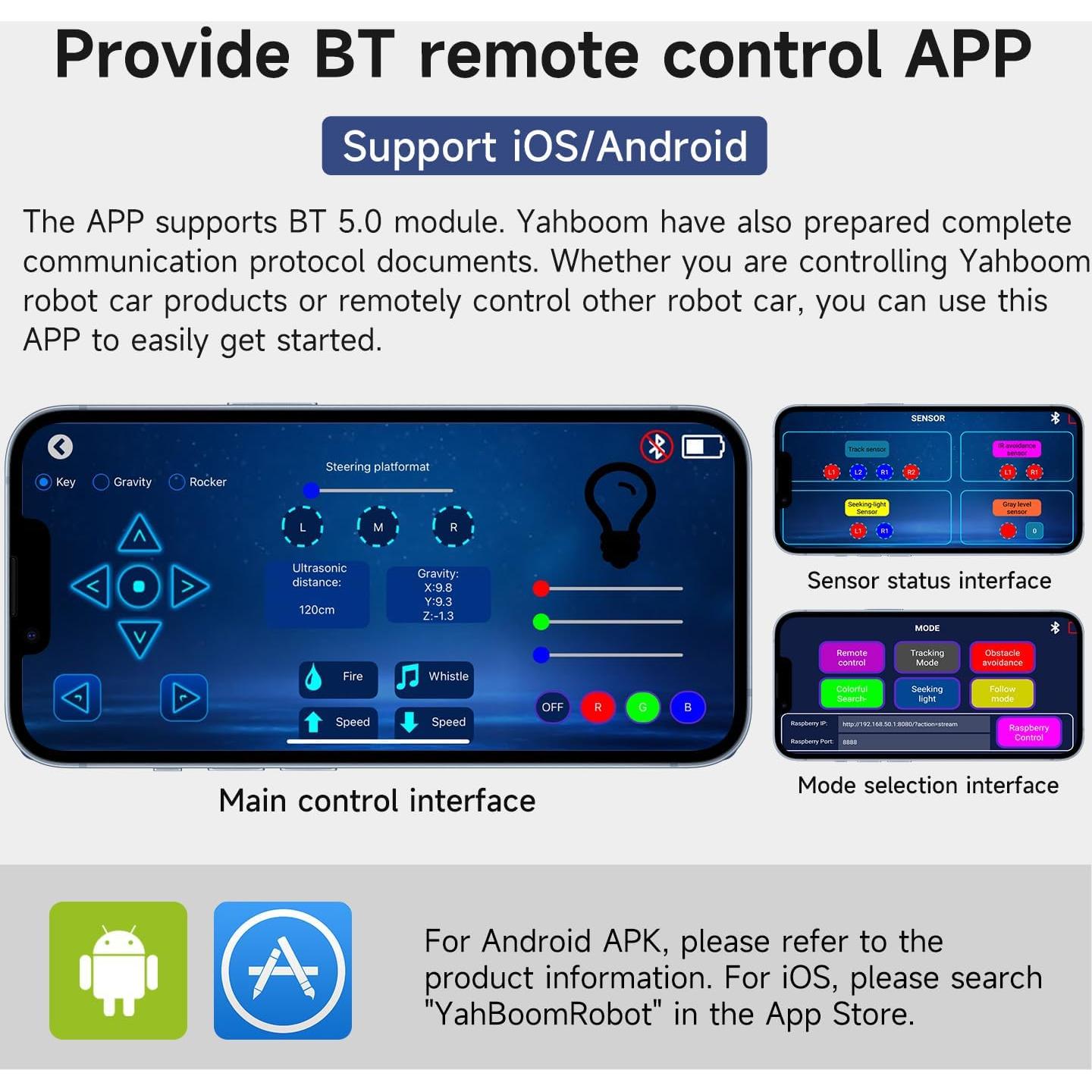 Kit Chasis Robótico Yahboom 4 Ruedas DIY Aluminio V1
