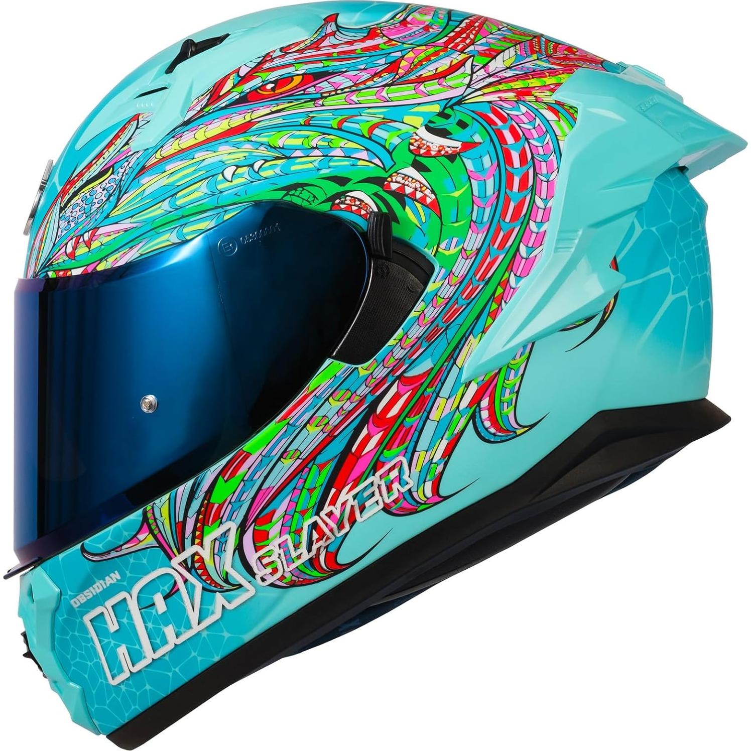 Casco Integral HAX Obsidian Pro Doble Visor Rosa