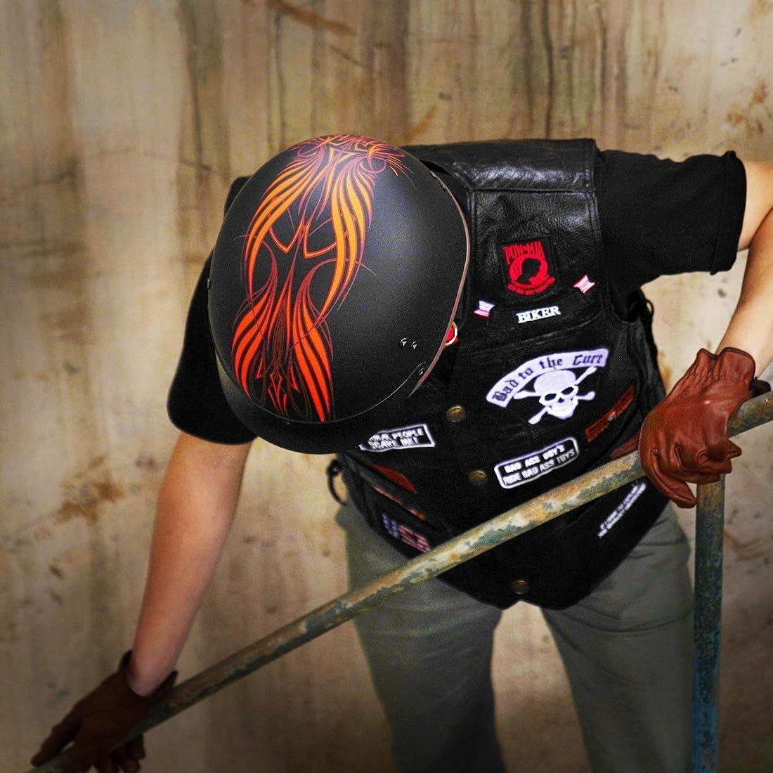 Casco de motocicleta VCOROS F-07 con visera solar y hebilla