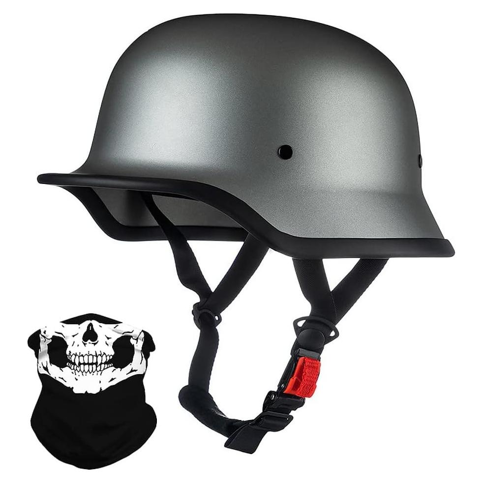 Casco Vintage Alemán ACLFF M-XXL 57-64cm Certificado DOT