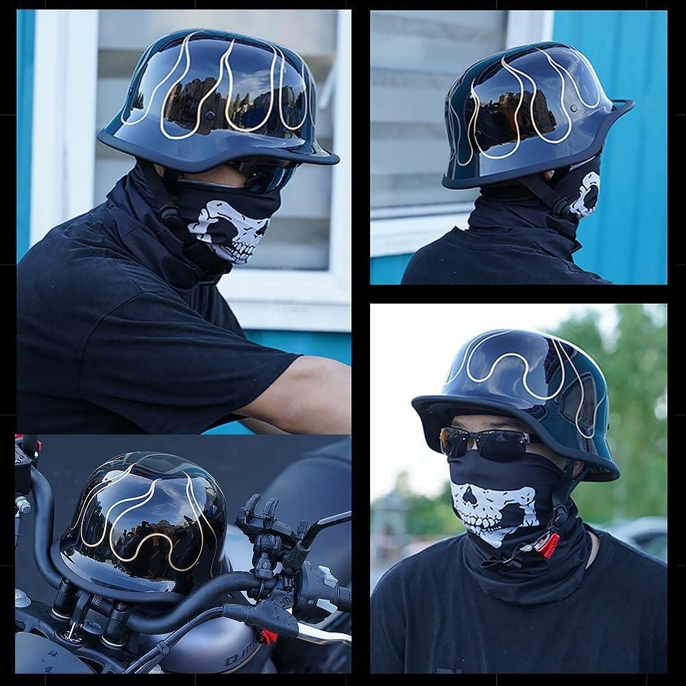 Casco Vintage Alemán ACLFF XL 61-62cm Certificado DOT