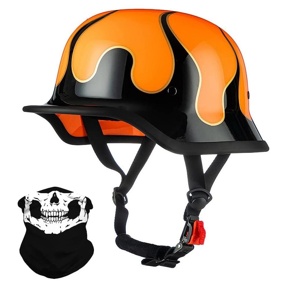 Casco Vintage Alemán ACLFF XL 61-62cm Certificado DOT