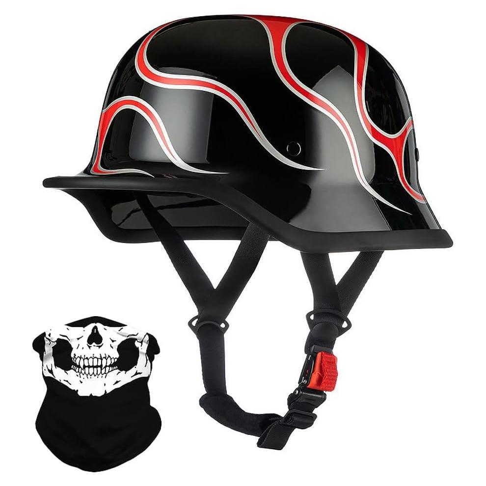 Casco Vintage Alemán ACLFF M-XXL 57-64cm para Motocicleta