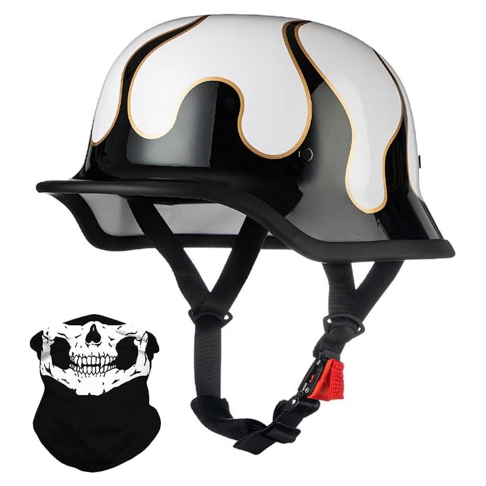 Casco Vintage Alemán ACLFF XL 61-62cm Certificado DOT