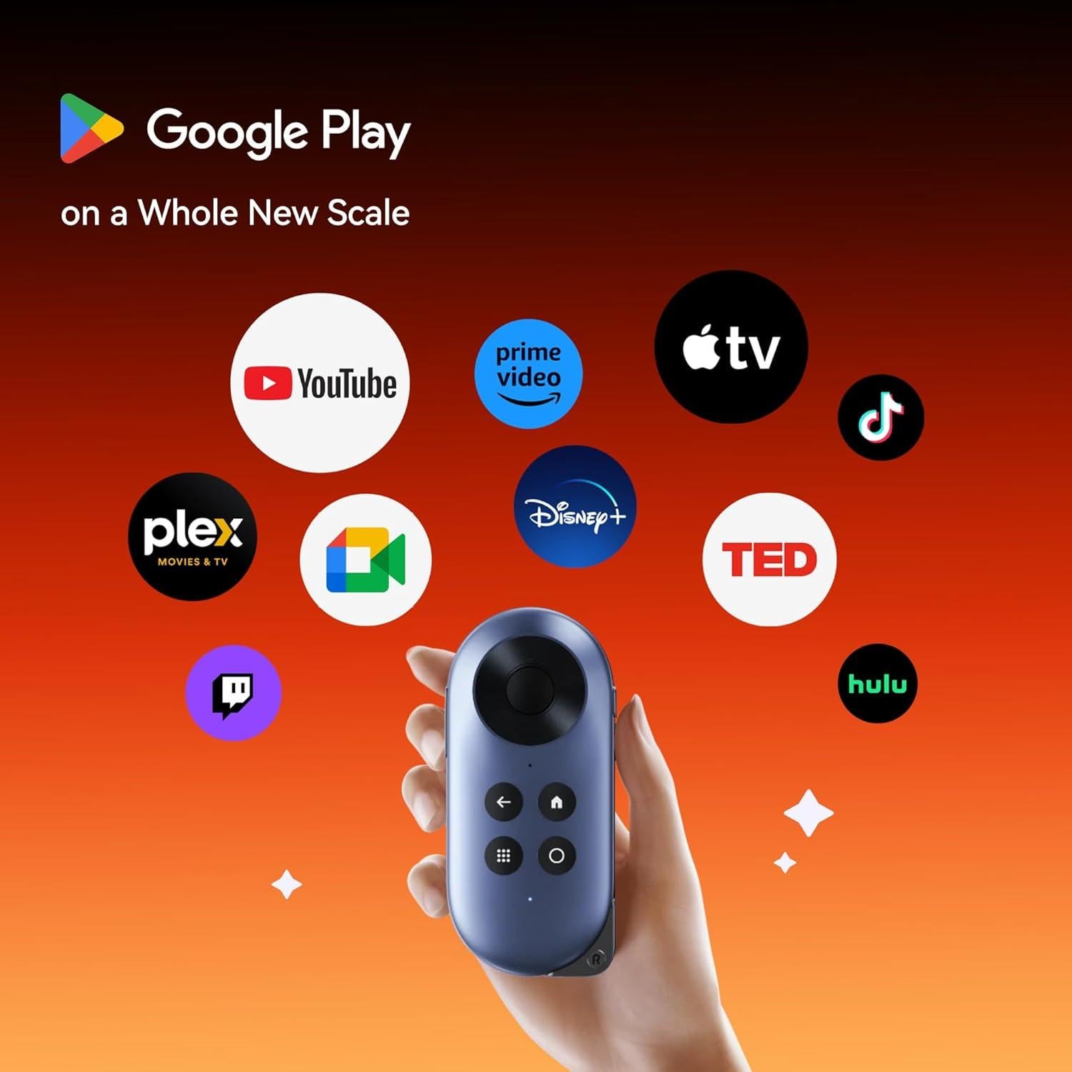 Gafas AR Rokid Joy 2 con Estación, Pantalla Micro-OLED 215"