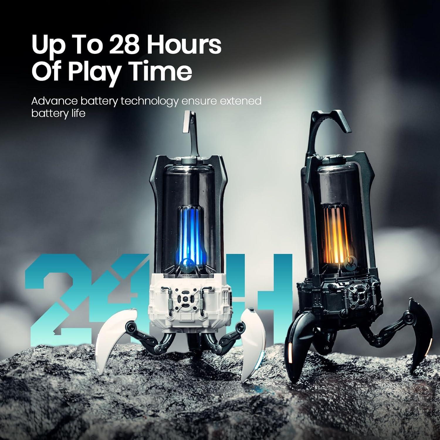 Altavoz Bluetooth Portátil Gravastar Supernova 65W Amarillo