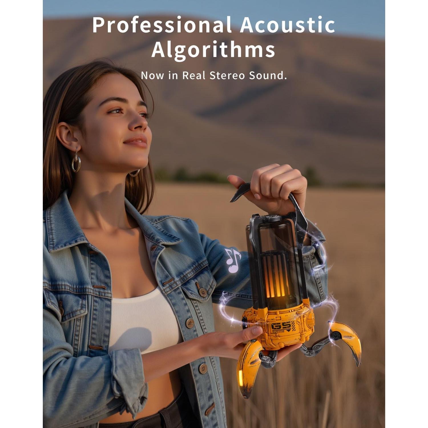 Altavoz Bluetooth Portátil Gravastar Supernova 25W 9H Batería