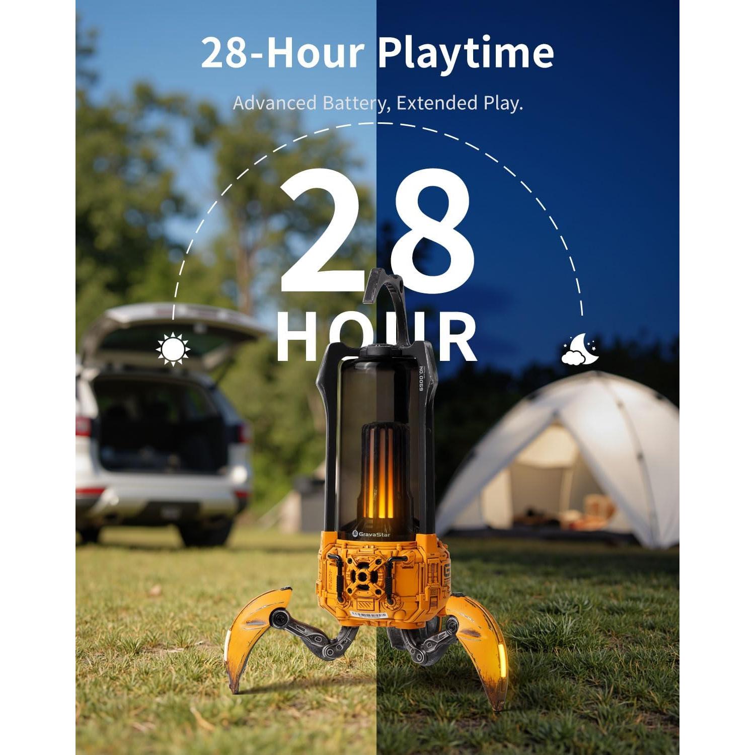 Altavoz Bluetooth Portátil Gravastar Supernova 25W 9H Batería