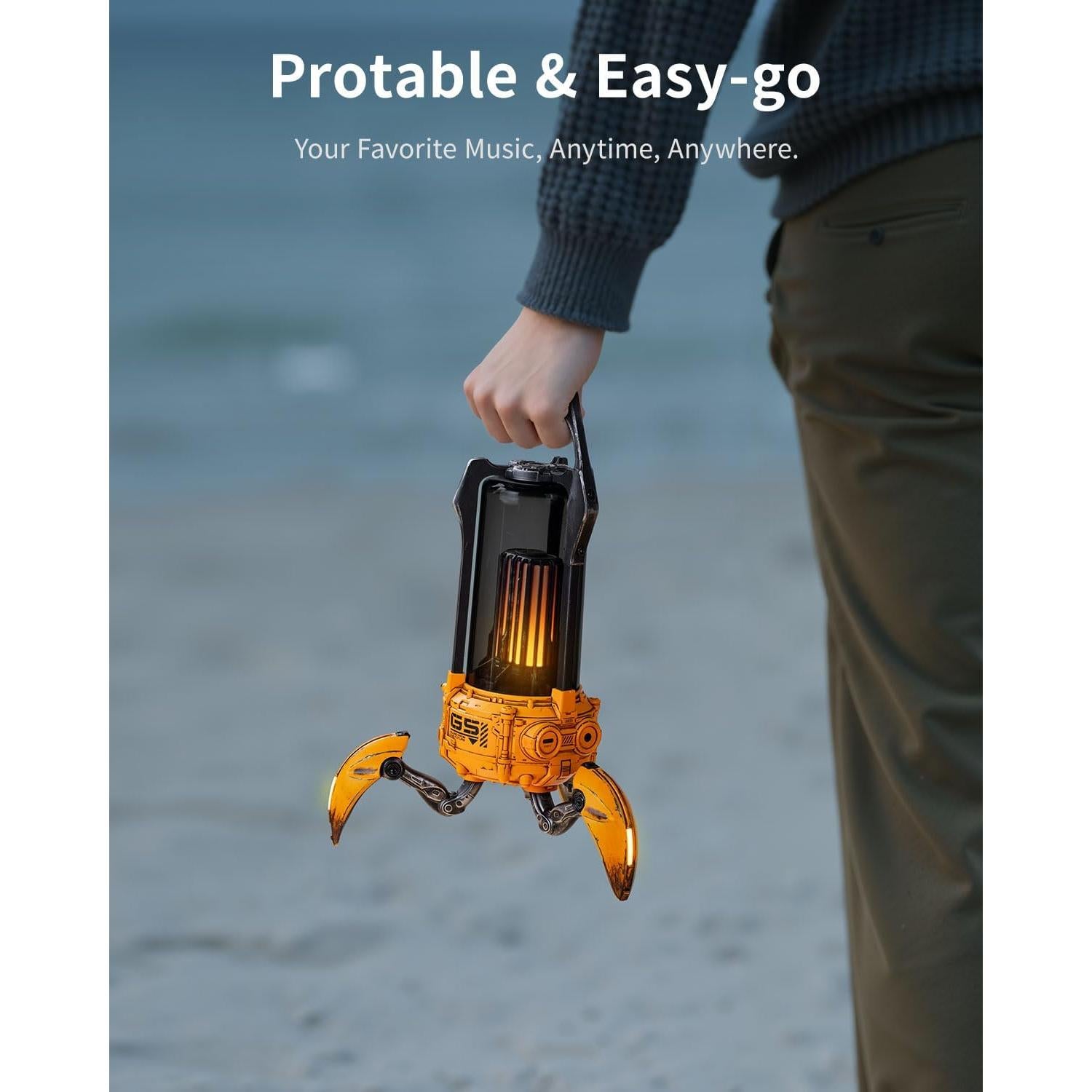 Altavoz Bluetooth Portátil Gravastar Supernova 25W 9H Batería