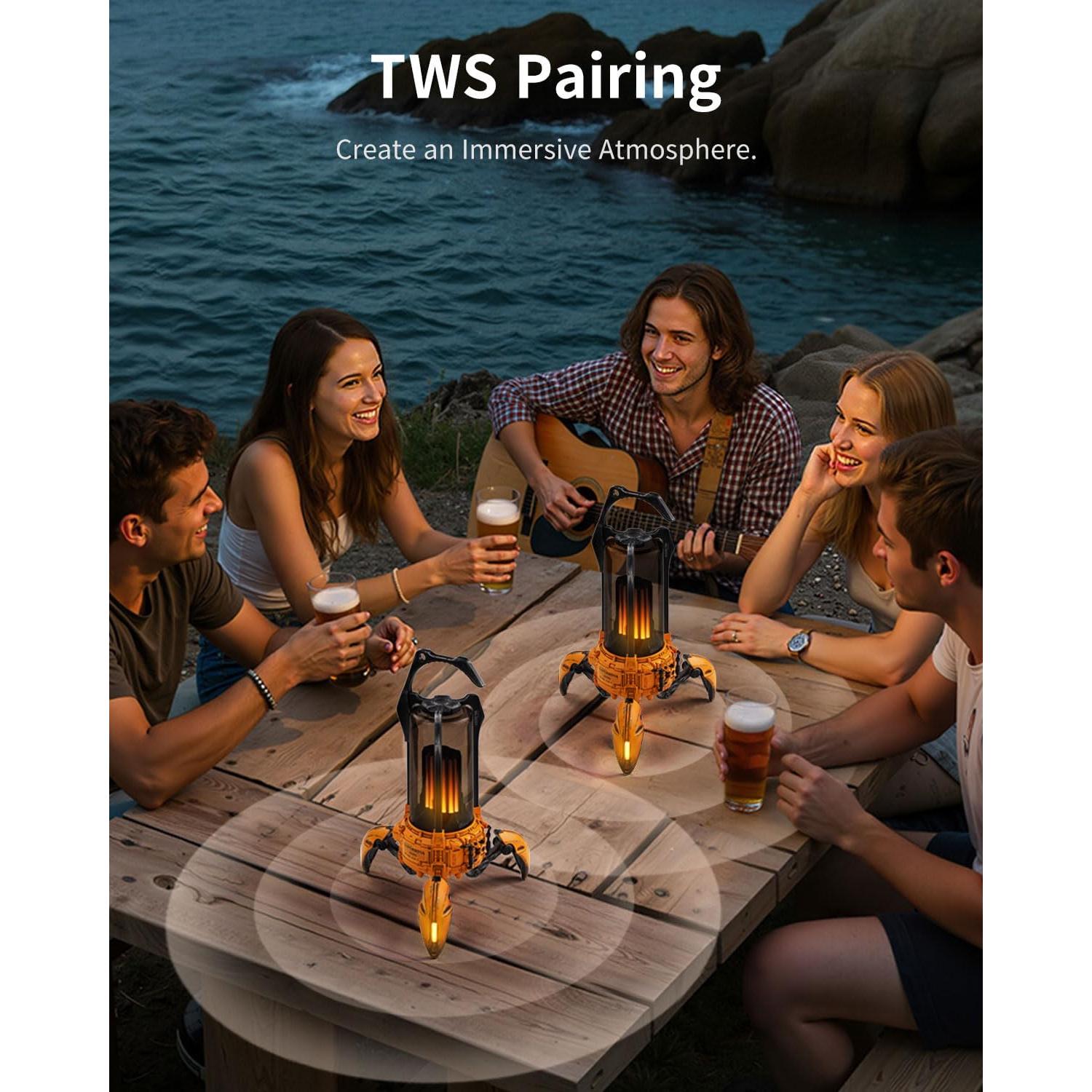 Altavoz Bluetooth Portátil Gravastar Supernova 25W 9H Batería