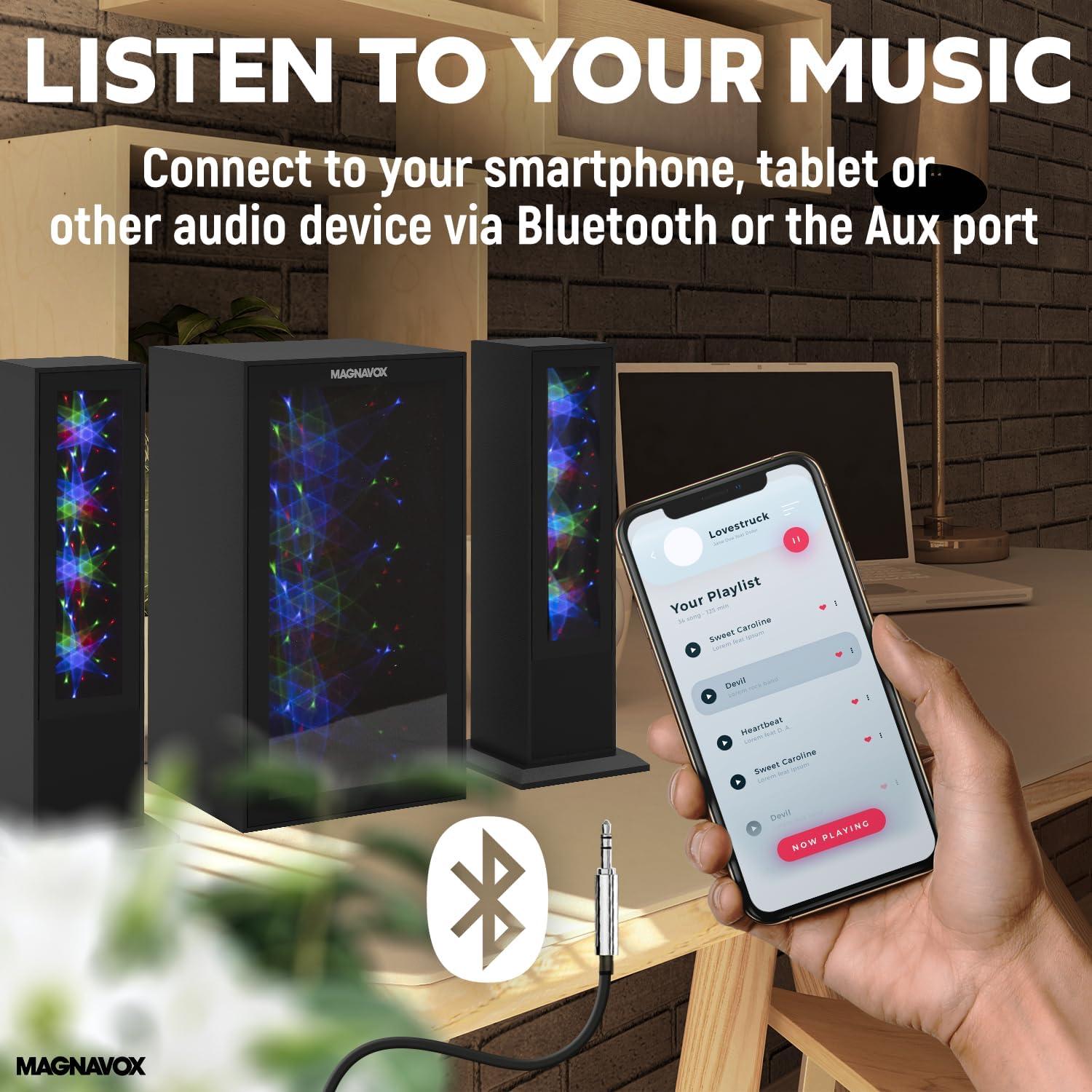 Sistema de Entretenimiento 2.1 Magnavox MHT990 Bluetooth 5.0