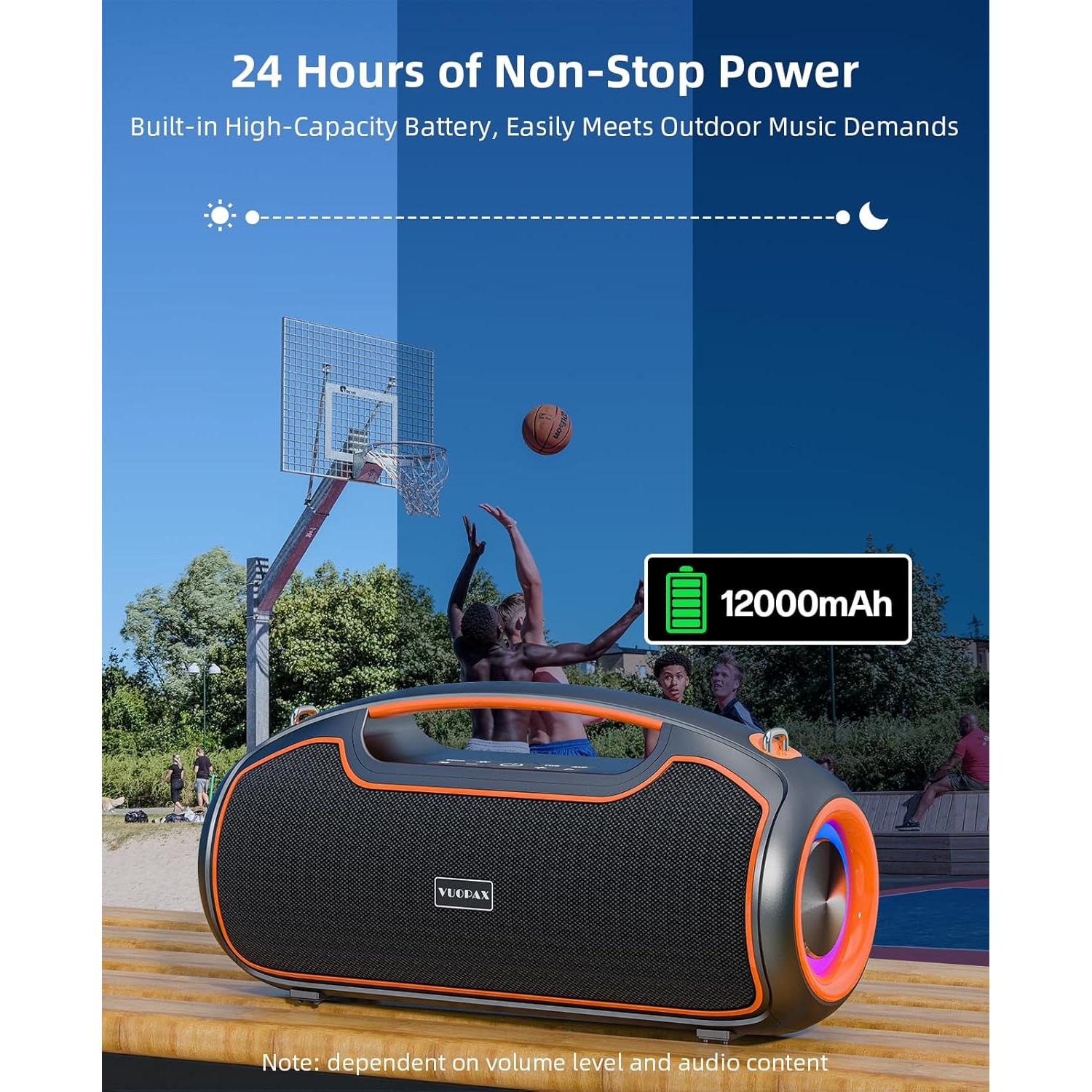 Altavoz Bluetooth Portátil VUOPAX B48A 240W Resistente al Agua