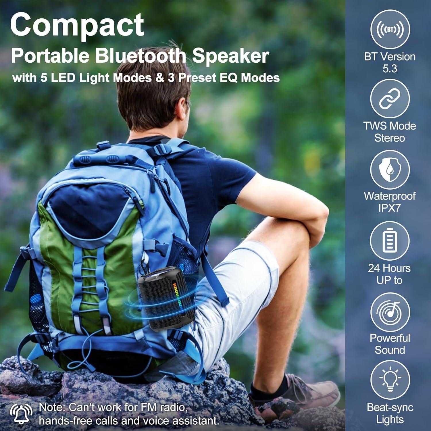 Altavoz Inalámbrico Bluetooth PoP voz 40W Impermeable IPX7