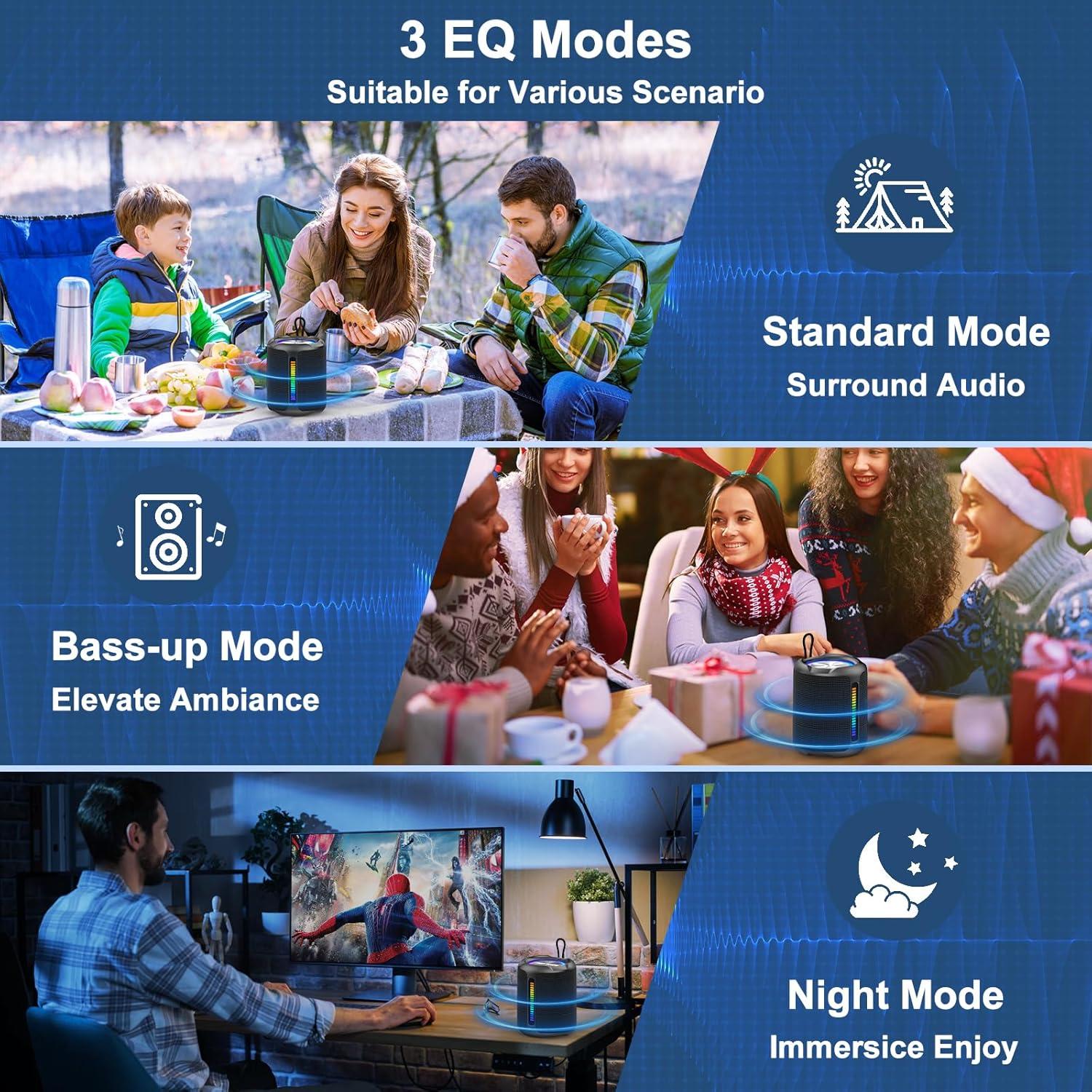 Altavoz Inalámbrico Bluetooth PoP voz 40W Impermeable IPX7