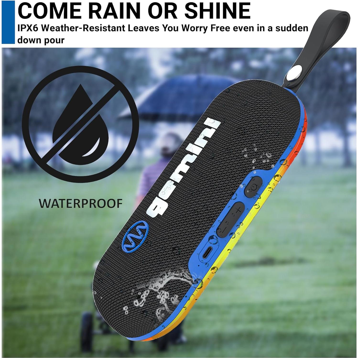 Altavoz Bluetooth Magnético Gemini BeatGrip 30W IPX6 12H