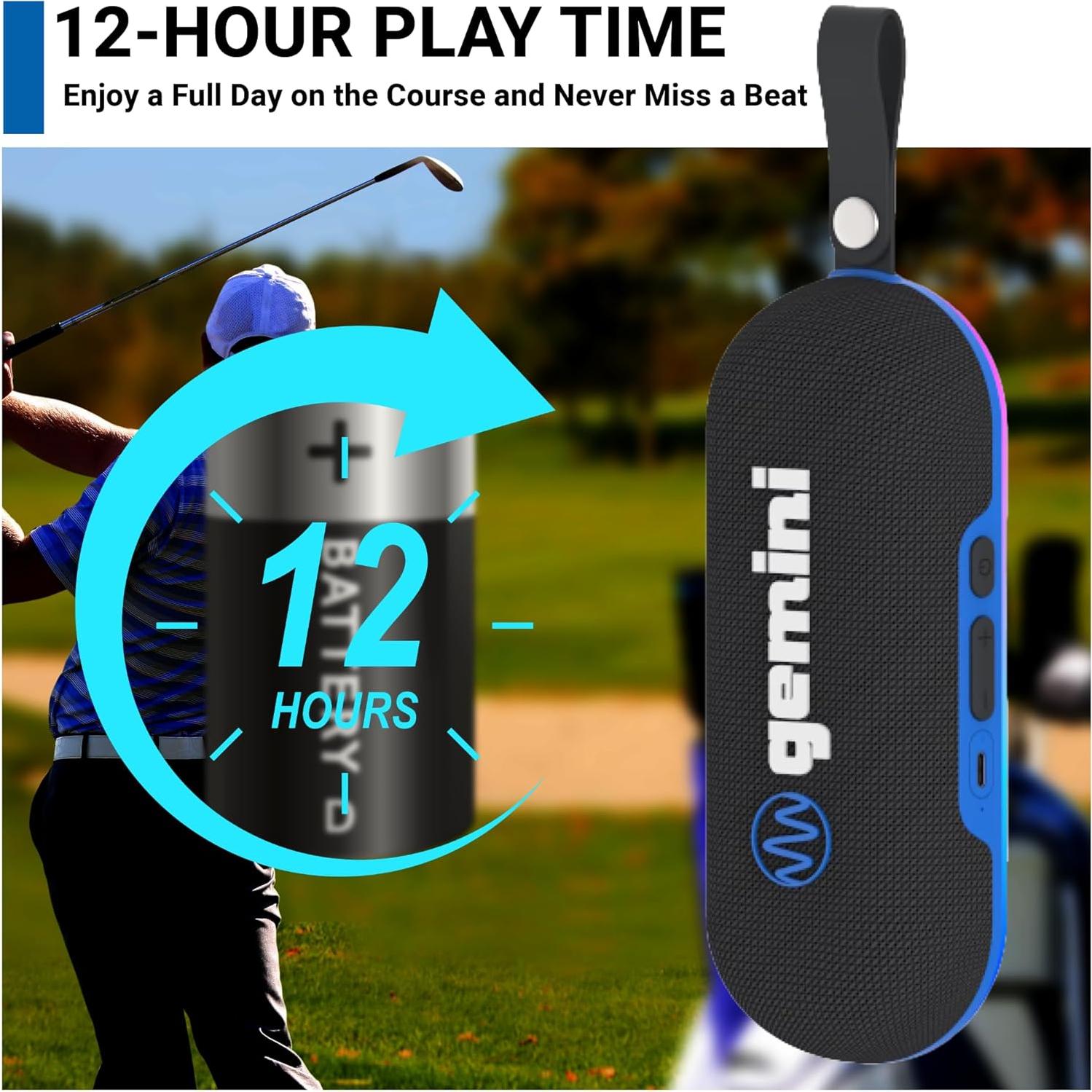 Altavoz Bluetooth Magnético Gemini BeatGrip 30W IPX6 12H