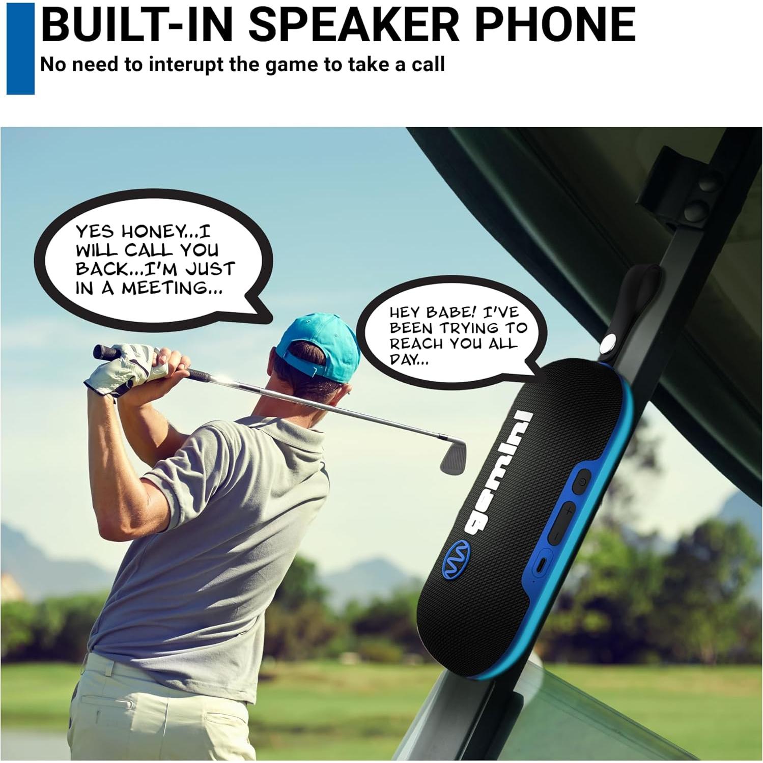 Altavoz Bluetooth Magnético Gemini BeatGrip 30W IPX6 12H