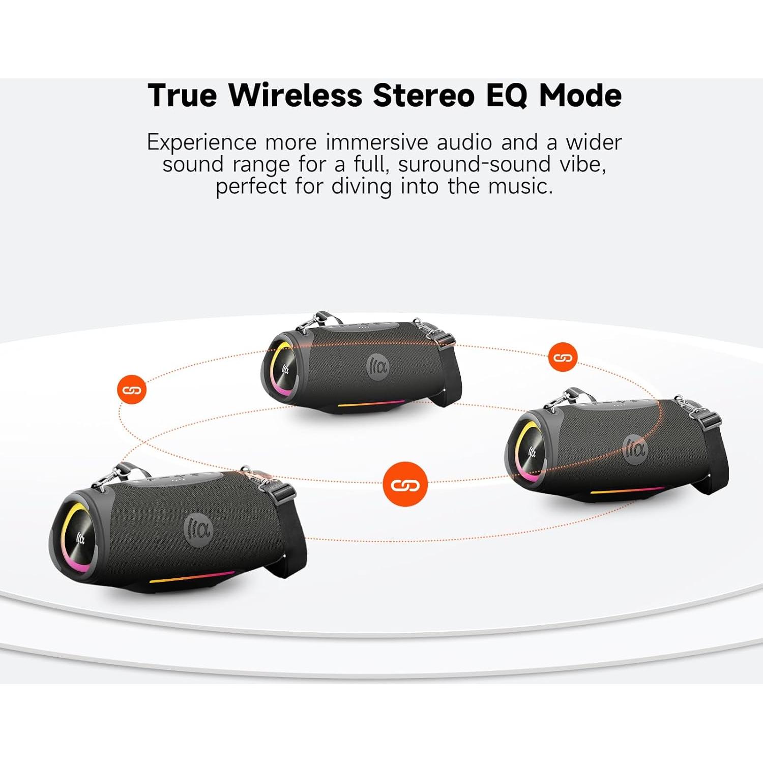 Altavoz Bluetooth Tazata Boomblast Mini 60W IPX7 Portátil