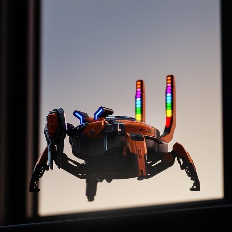 Altavoz Bluetooth LUCOJET Cangrejo Mecánico 10W LED 8H Naranja