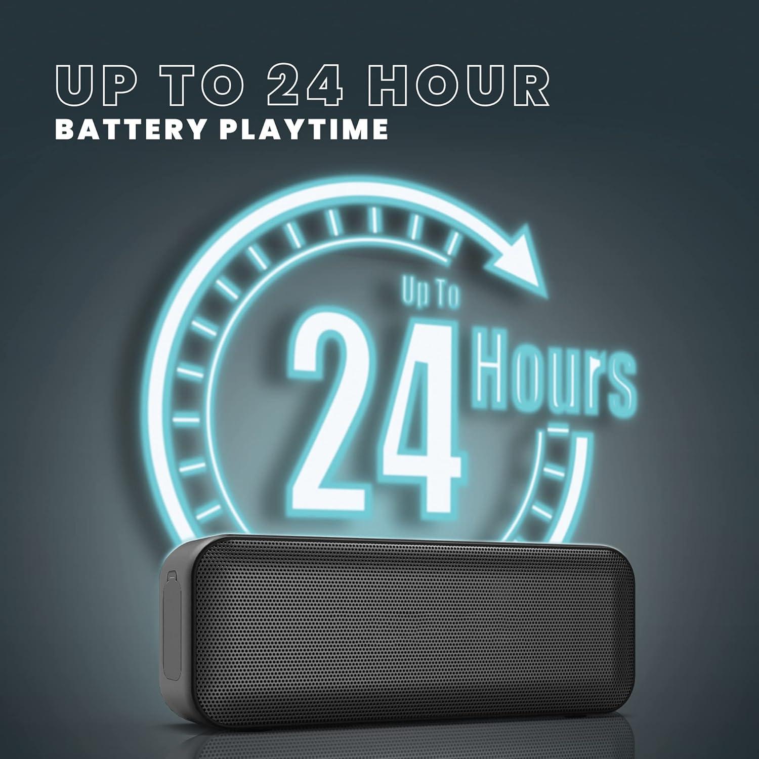 Altavoz Portátil Bluetooth QFX BT-ZX1 Impermeable 24h