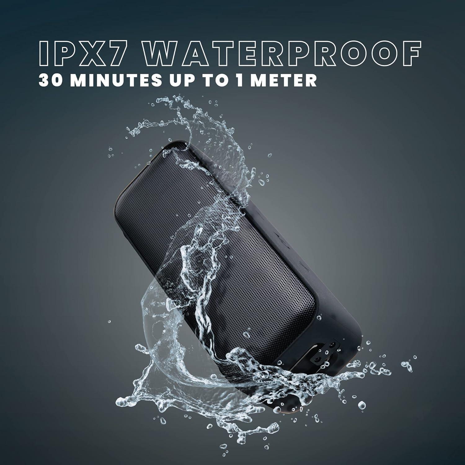 Altavoz Portátil Bluetooth QFX BT-ZX1 Impermeable 24h