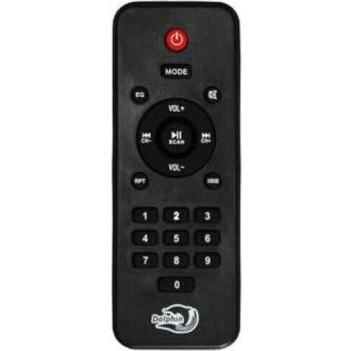 Altavoz Portátil Dolphin SP-1200RBT con Control Remoto y Luces LED