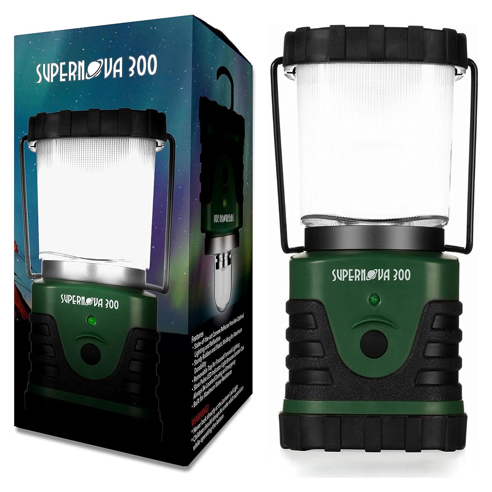 Linterna LED Supernova 300 Brillante y Resistente al Agua